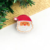 Christmas Glitter Mini Hair Claw Clip
