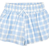 Blue Gingham Butterfly Shorts
