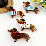 Beret Dog Hair Claw Clip