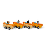 Hot Dog Pullback Car