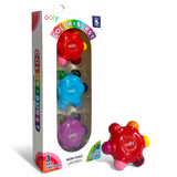 Color Burst: Grip Crayons (Set of 3 / 18 Classic Colors)