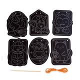 Boo Buddies Mini Scratch & Scribble Window Banner Kit