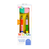 Write On: Graphite Pencils + Eraser