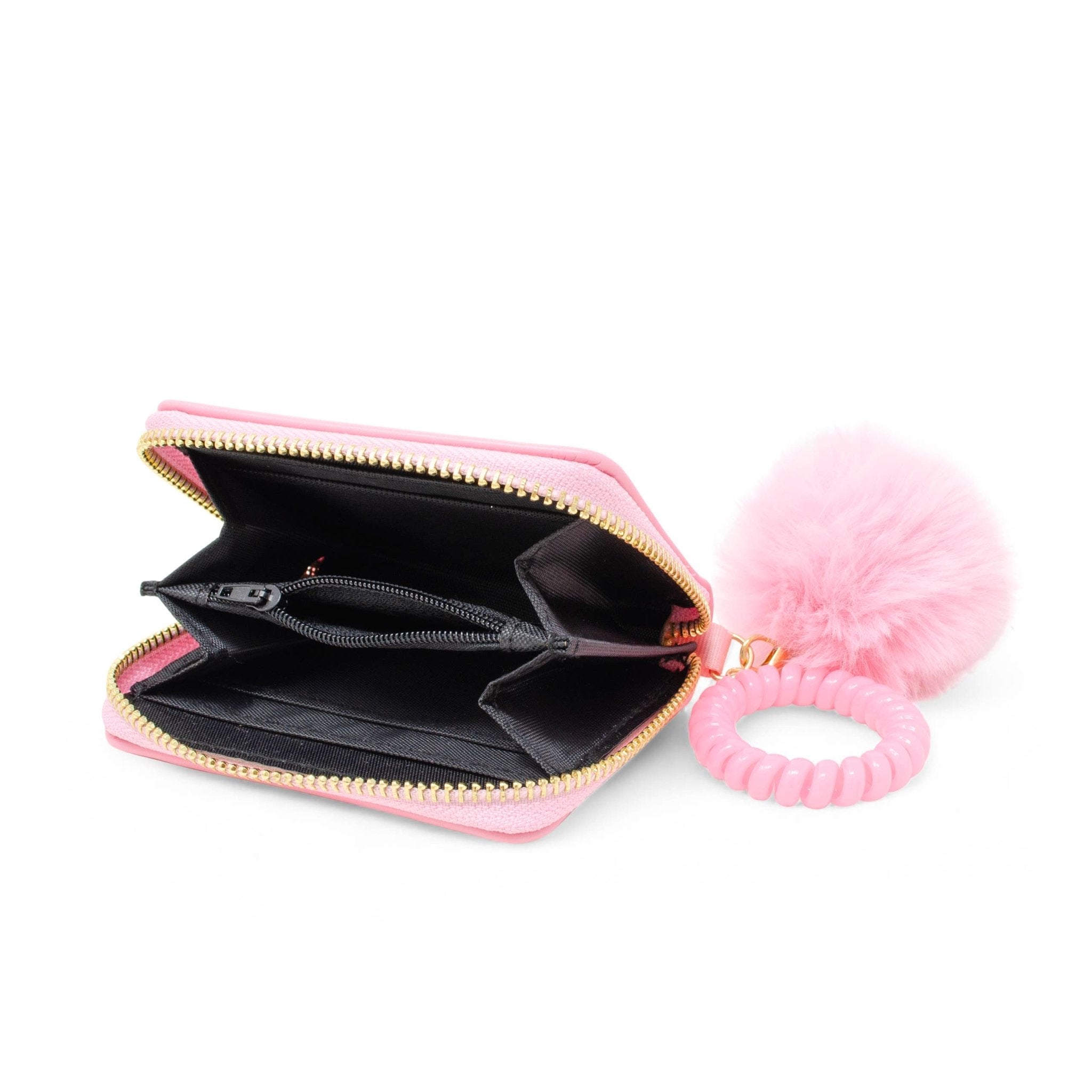 3D Bow Pom Pom Zip Wallet - Après NJ