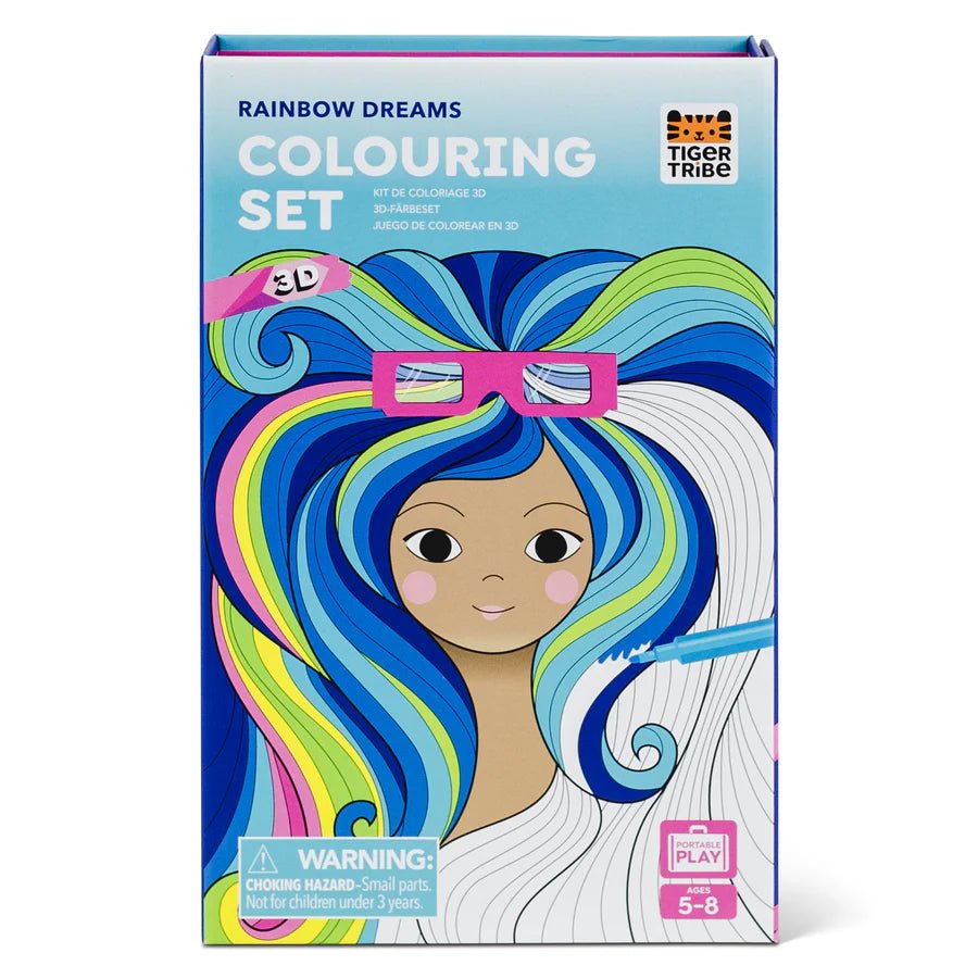 3D Coloring Set - Rainbow Dreams - Après NJ