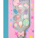 Charming Rhinestone Paddle Brush