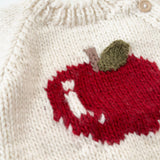 Apple Pullover Baby Sweater