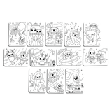 Undercover Art:  Monster Coloring Activity Book