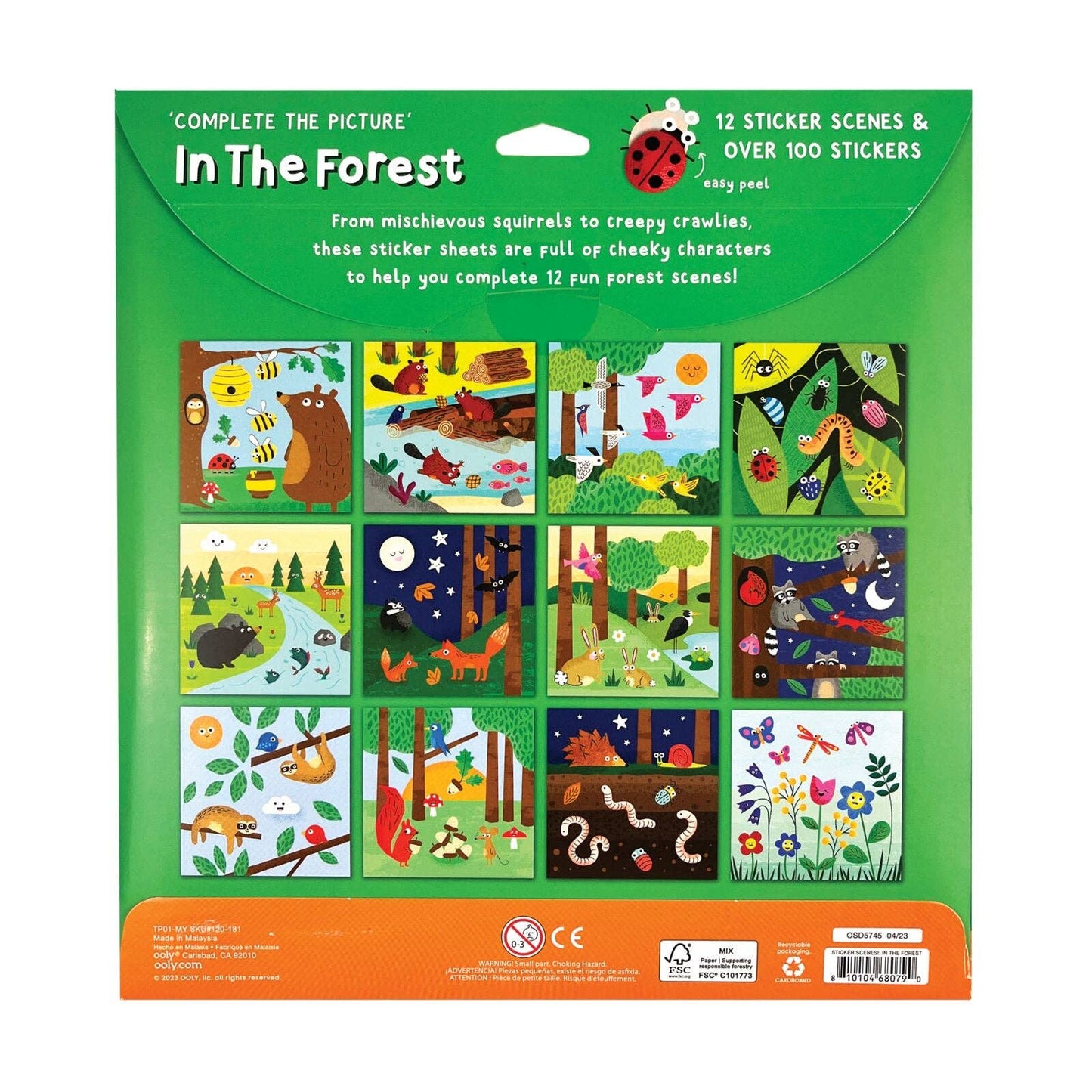 Forest Sticker Scenes