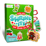 Holly Jolly Mini Shrink-Its! DIY Shrink Art Kit