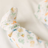 Dino - Land Print Zip Footie