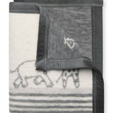 Jungle Walk Grey Mini Blanket