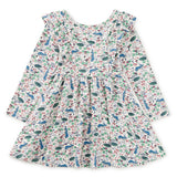 Ruffle Shoulder Ballet Dress