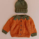 Pumpkin Baby Cardigan