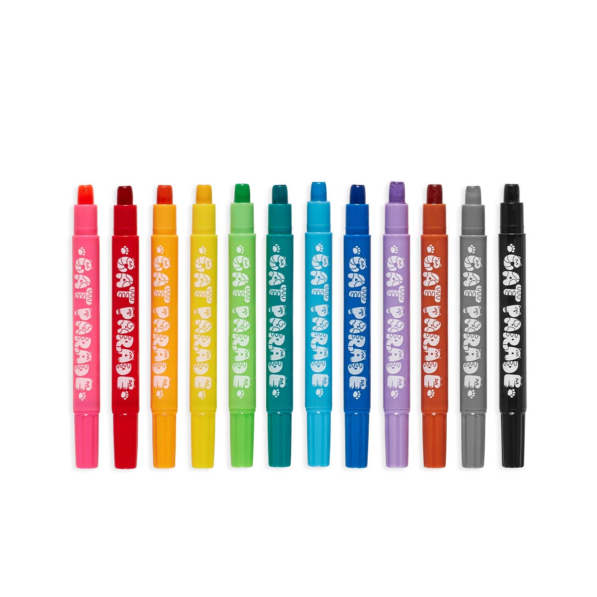 Cat Parade Gel Crayons (Set/12)