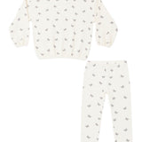Spongy Knit Set - Butterfly Ditsy