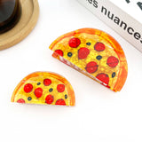 Half Pizza  Hair Claw Clip