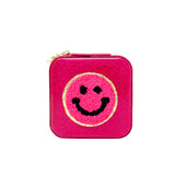 Light Pink Happy Face Jewelry Box