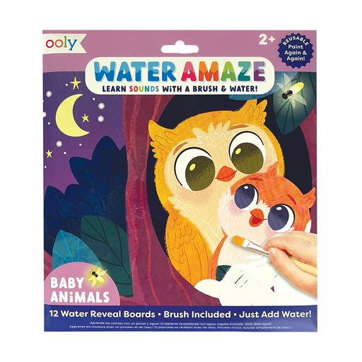 Water Amaze baby animal book