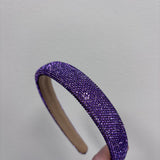 Purple Crystal Headband