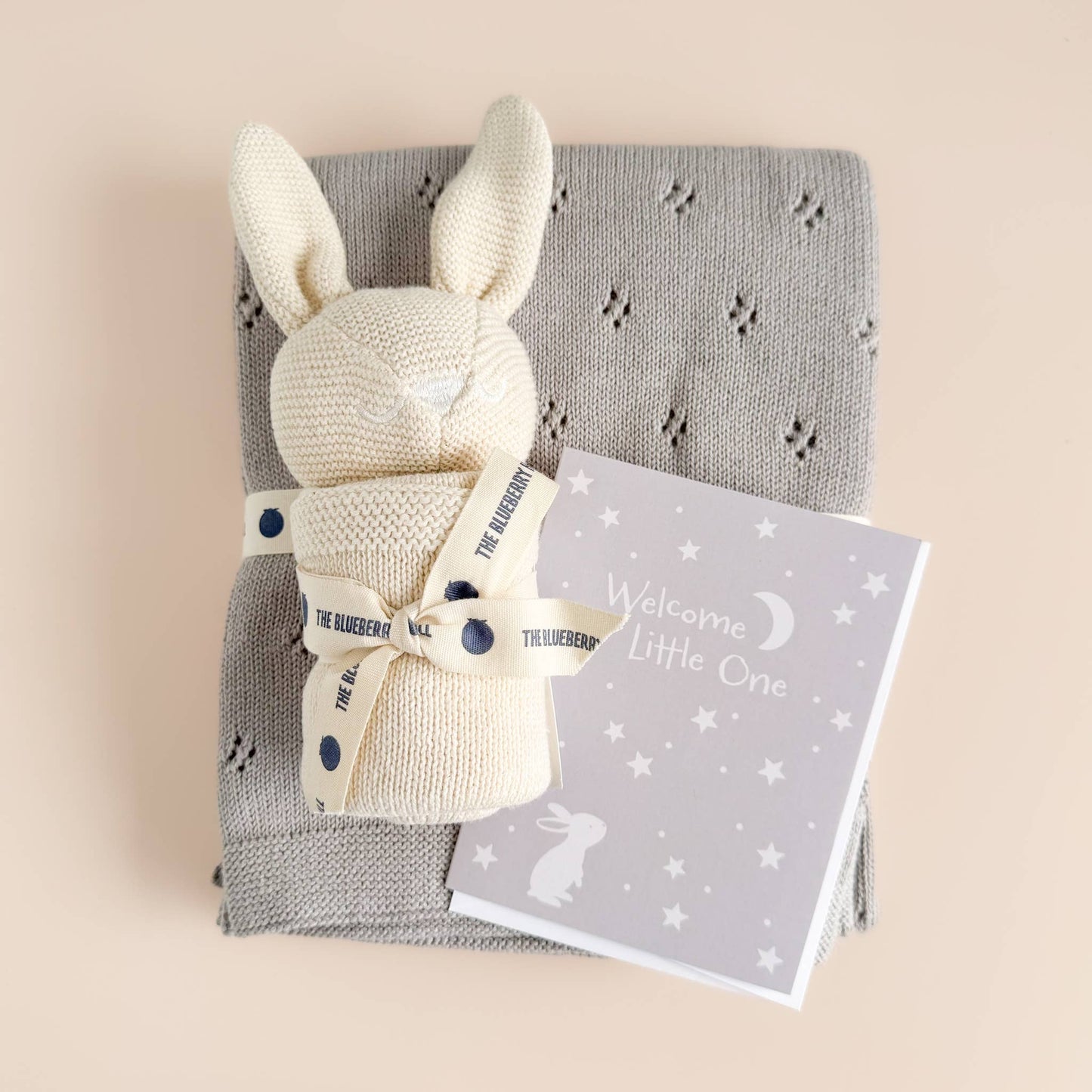 Bunny Baby Shower Card