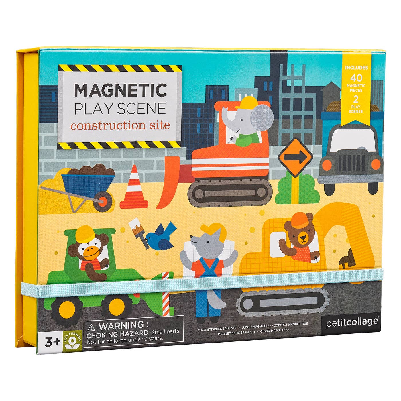 Magnetic Construction Site Play Box