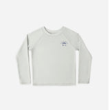 Long Sleeved Rash Guard- Light Blue