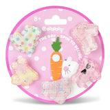 Bnny Hair Clips Set of 5