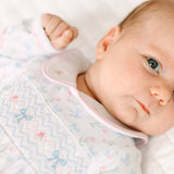 Evelyn's Classics Smocked Footie