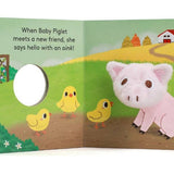 Baby Piglet Finger Puppet Book