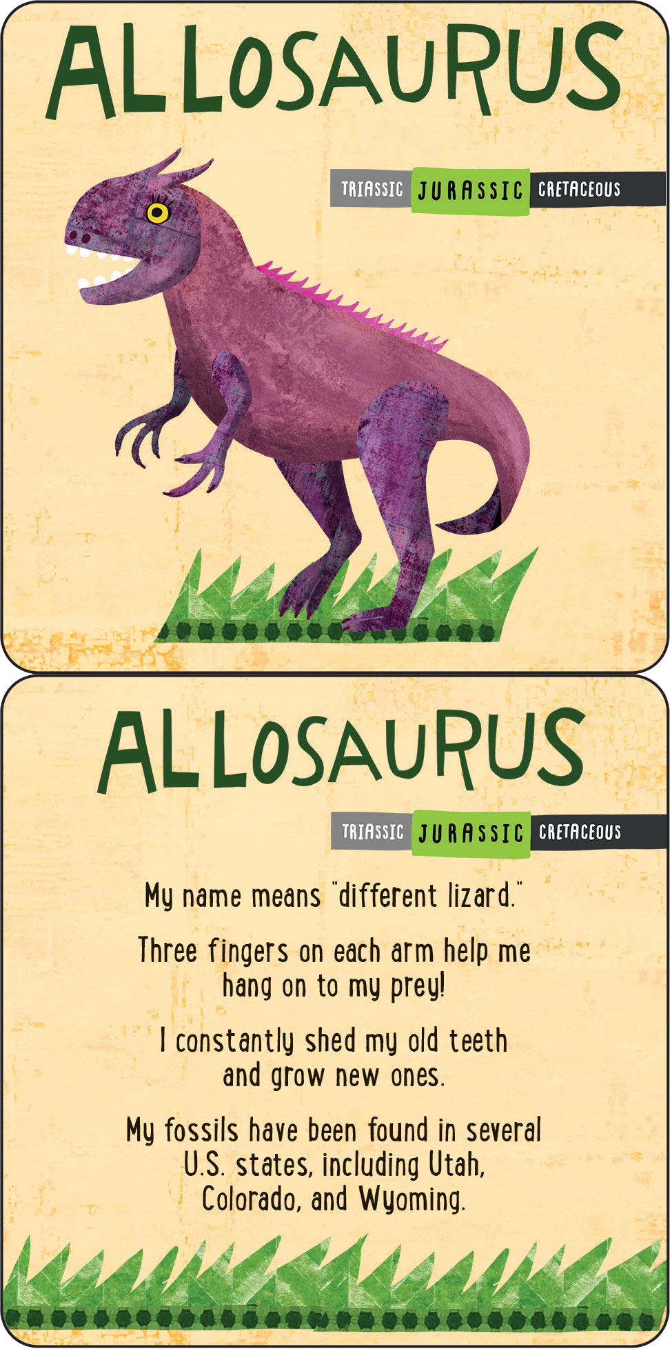 Dinosaurs Lunch Box Notes For Kids! (50 cards)