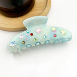 Rhinestone Star Claw Clip
