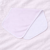 Mini Stripes Burp Cloth - Pink