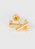 Classic Gold Bar Earrings