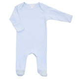 Essentials Solid Blue Lap Footie