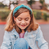 Kids Knot Headband - Confetti