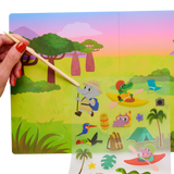Jungle Journey Transfer Stickers Magic
