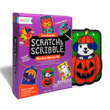Boo Buddies Mini Scratch & Scribble Window Banner Kit