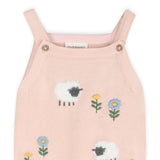 Lamb Organic Knit Baby Overall Set
