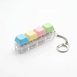 Colorful keycap clicker
