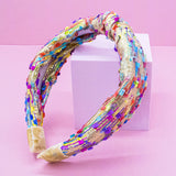 Kids Knot Headband - Confetti