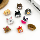 Mini Dog Series Hair Claw Clips