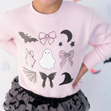 Spooky Coquette Halloween Sweatshirt