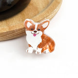 Mini Dog Series Hair Claw Clips