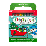 Frosty Fun Carry-Along Coloring Book Set