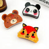 Cute Animal Head Claw Hair Clips