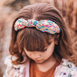 Kids Knot Headband - Confetti
