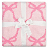 Sweet Trellis Bow Blanket