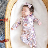 Zip-Up Footie Pajama - Flora