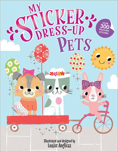 COver of my sticker dress up pets book